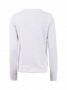 Жіночий Светр S'questo з круглим вирізом, візерунком, бавовняний, з довгими рукавами synthetic.ua - Фото 1