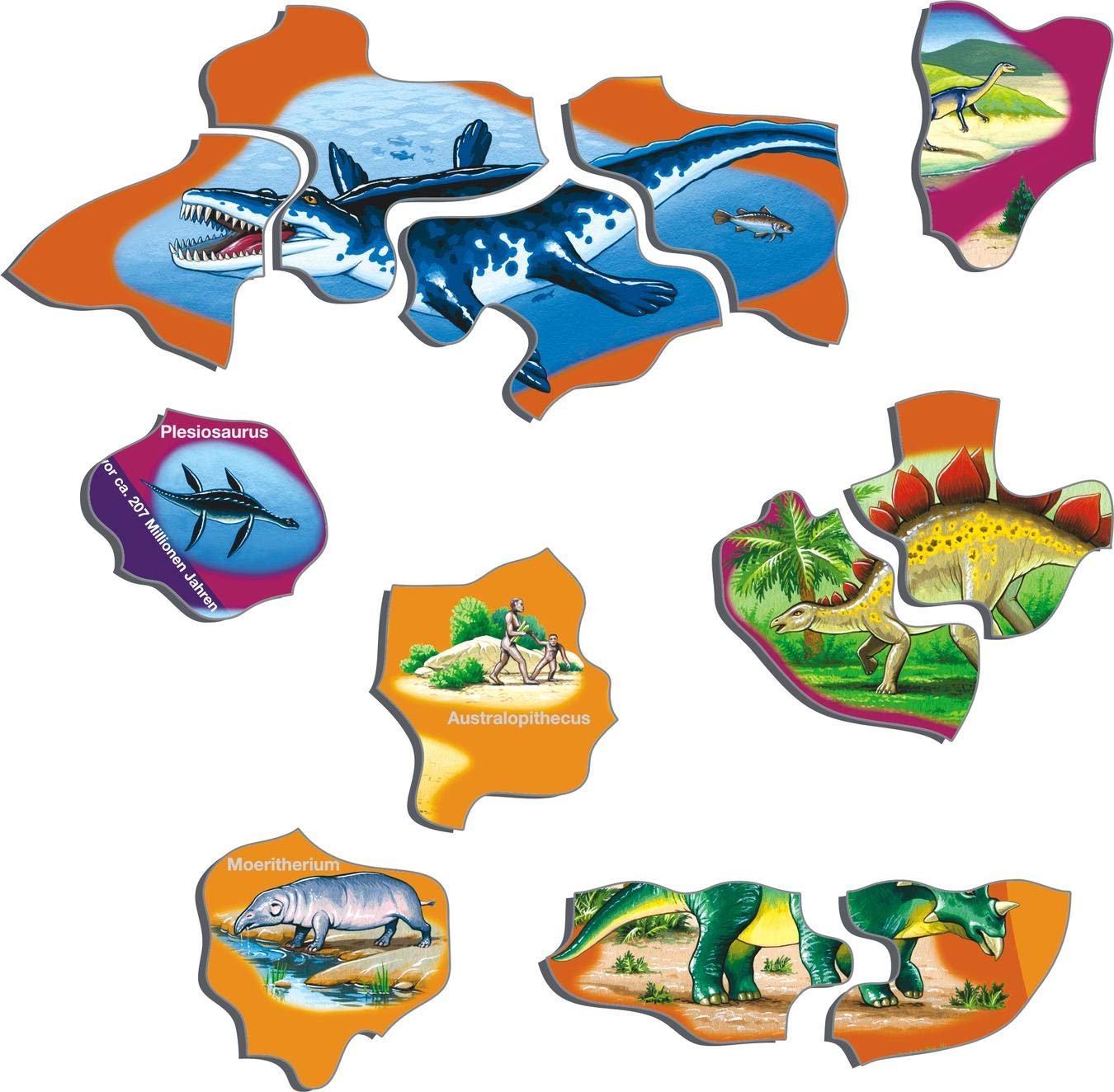 Пазл Larsen Dinosaur Time Period HL1, фото №8 Пазл Larsen Dinosaur Time Period HL1, фото №8