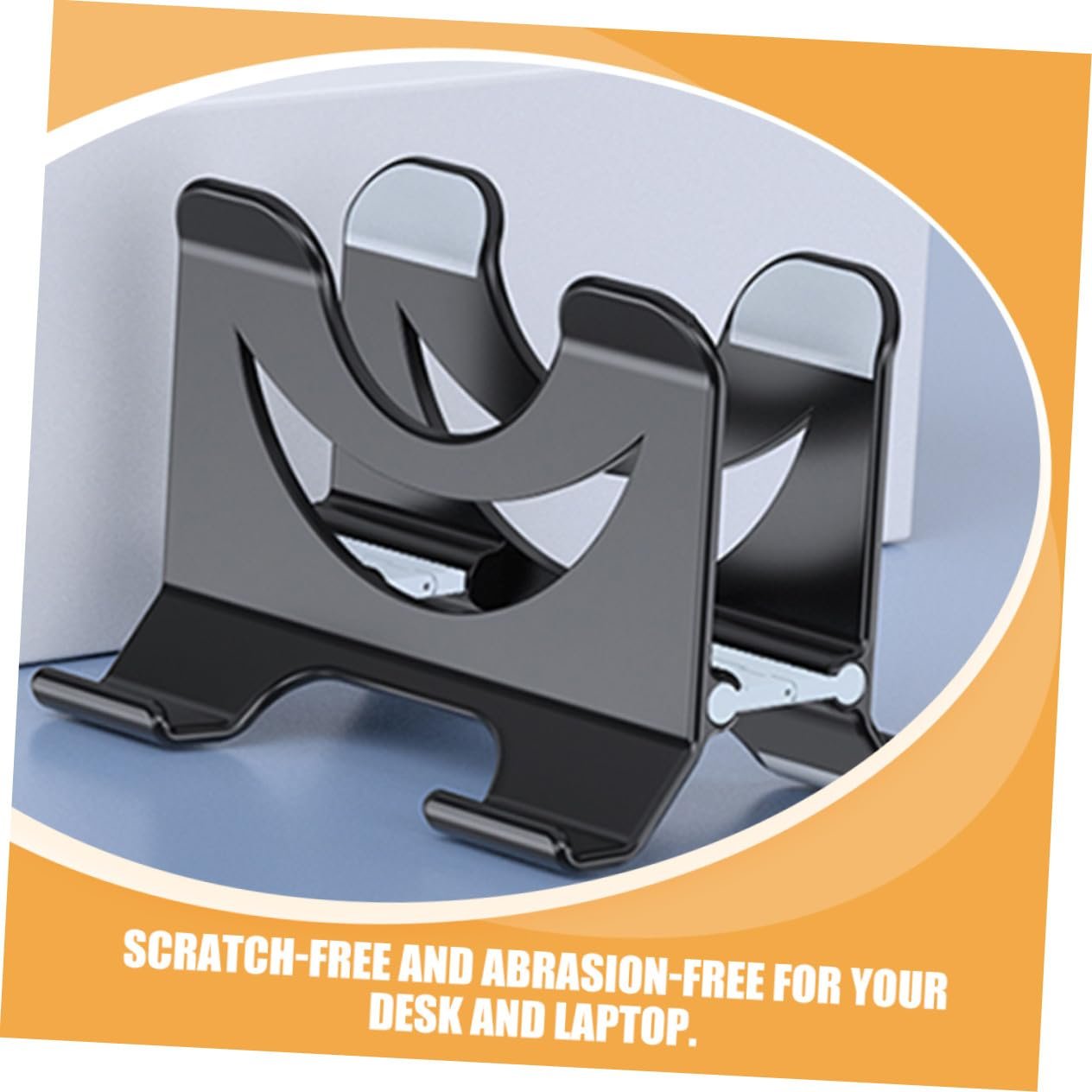 Подставка для ноутбука Универсальная Маленькая ABS и силикон, фото №6