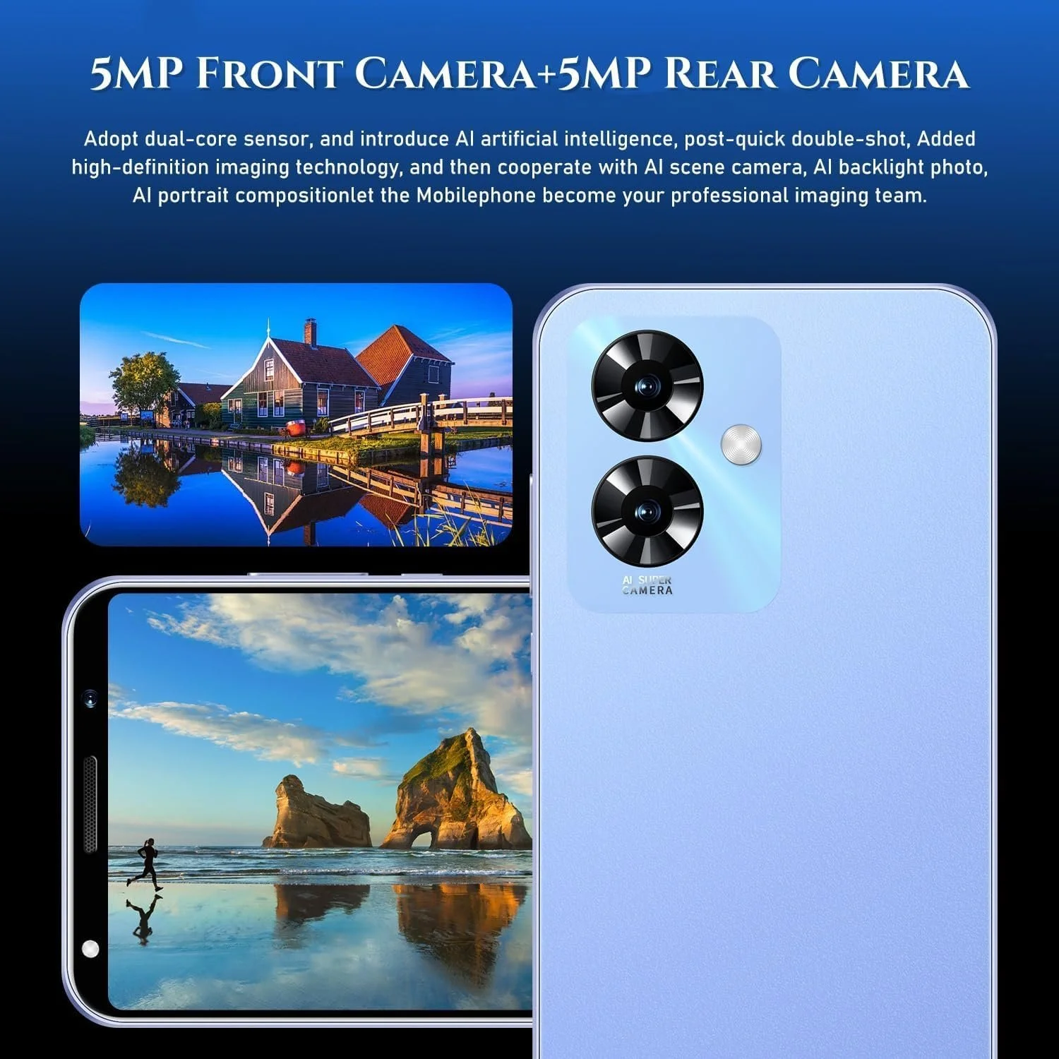 Смартфон Note 60 5 дюймов 1 GB RAM 16 GB 3500 mAh, фото №3 Смартфон Note 60 5 дюймов 1 GB RAM 16 GB 3500 mAh, фото №3