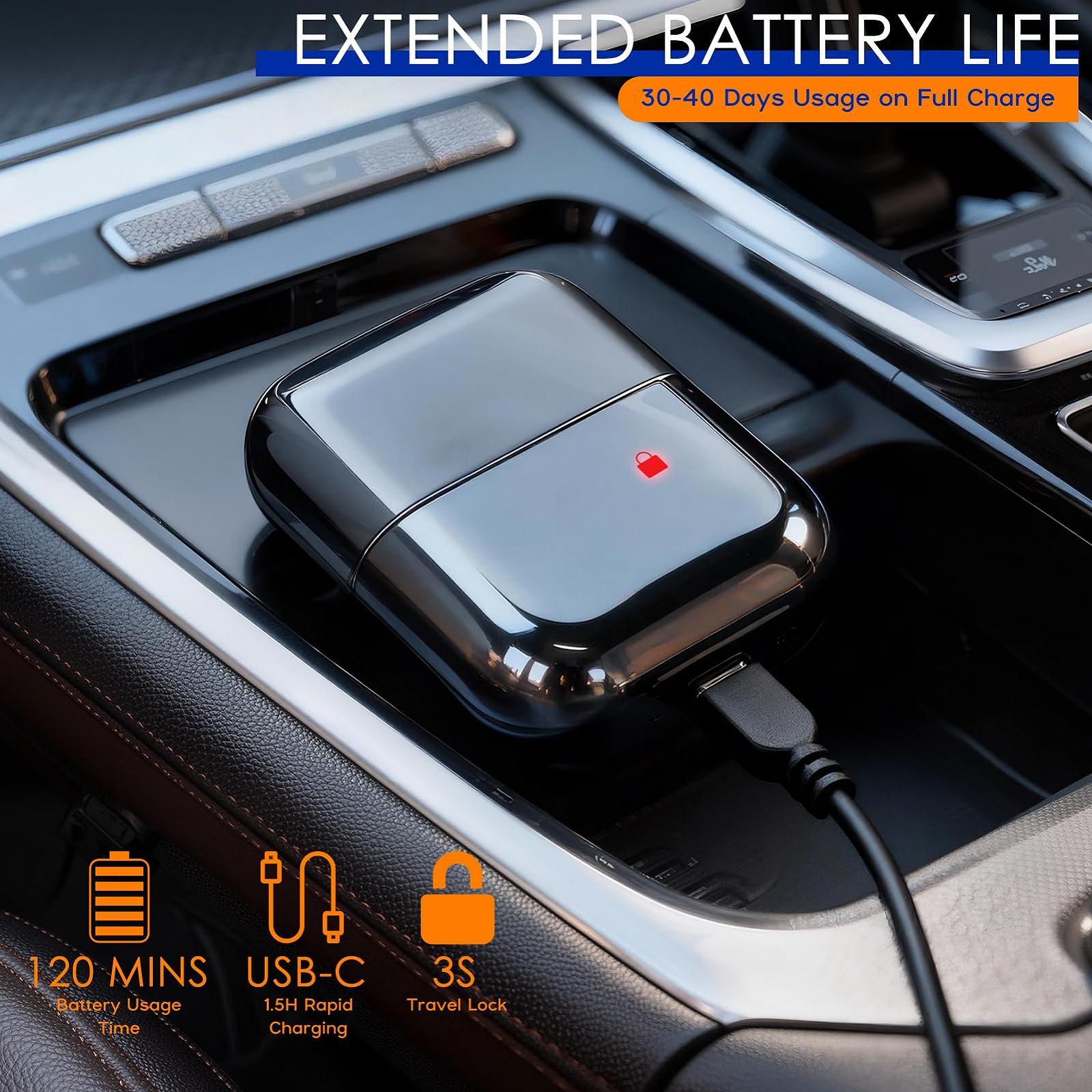Сіткова електробритва чоловіча LED-дисплей, IPX7, USB-C, 2 години роботи, фото №4 Сіткова електробритва чоловіча LED-дисплей, IPX7, USB-C, 2 години роботи, фото №4