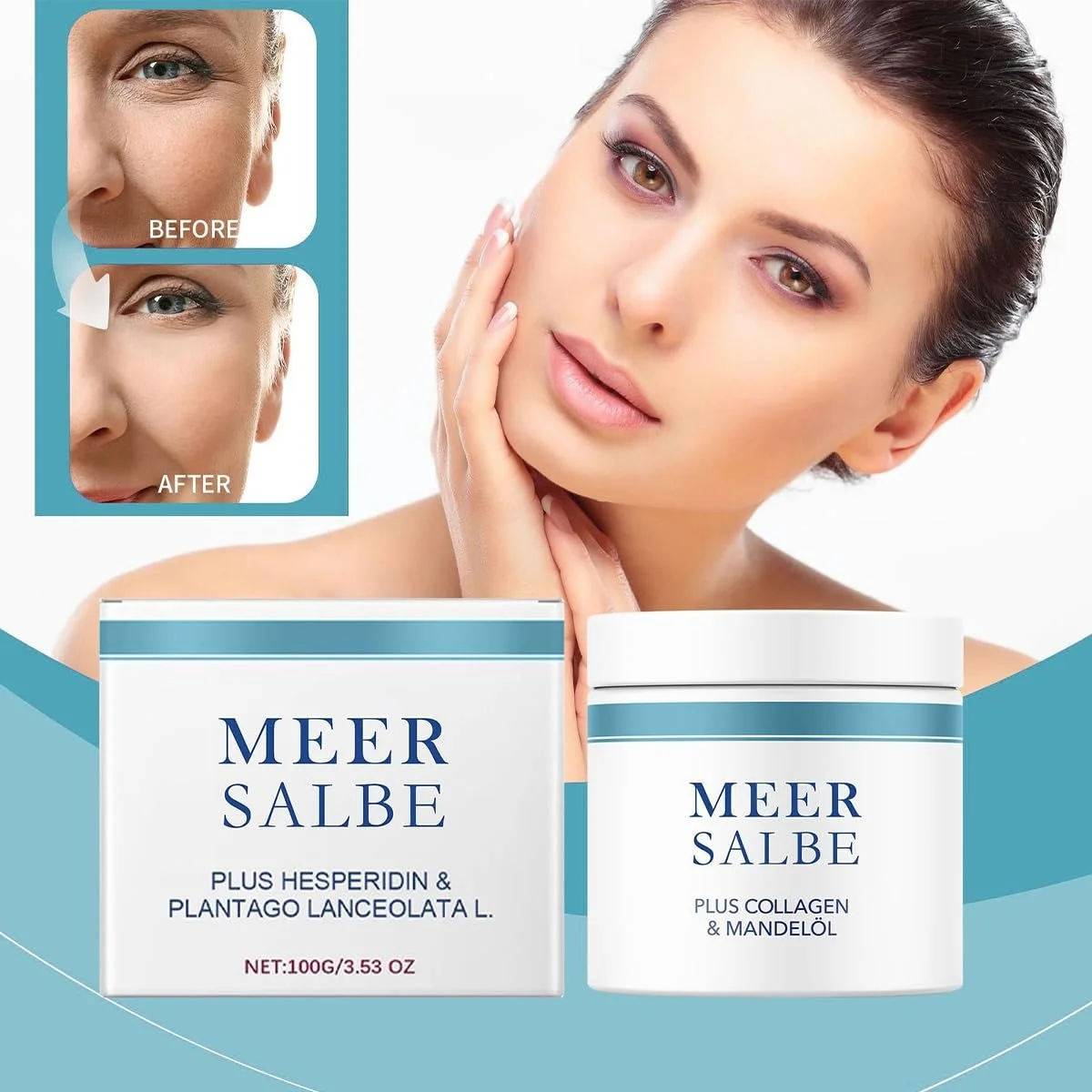 Крем для рук і нігтів Sea Ointment Plus, 100 г, фото №2