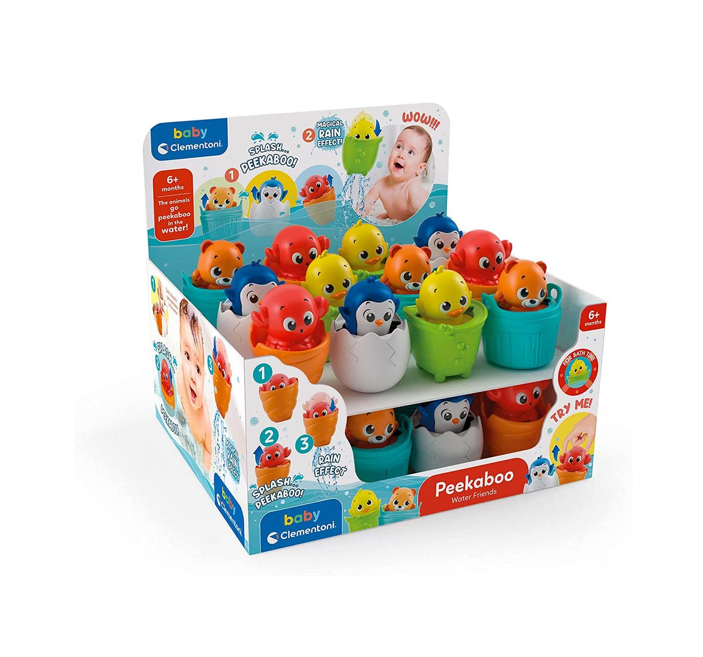 Игрушка для ванны Clementoni Baby Water Friends Bath Fun, фото №1