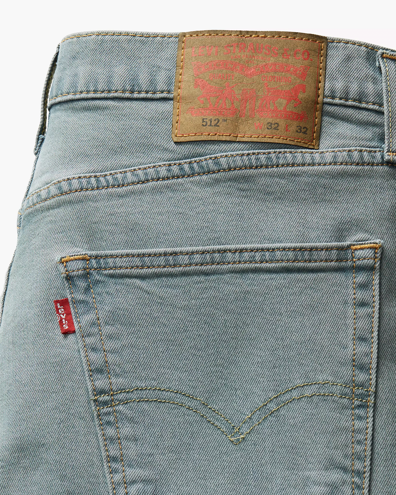 Мужские джинсы Levis - 512 Slim Taper Blu Steel Od Adv - Mens - 29, фото №5