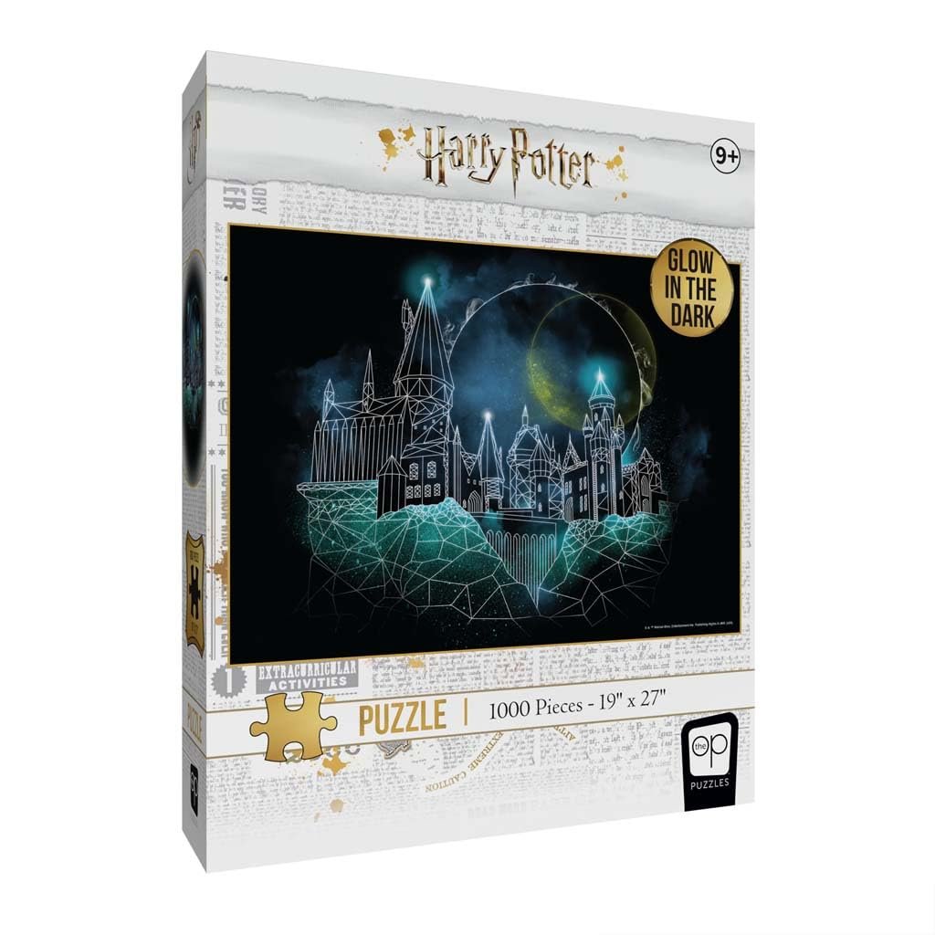 Пазл Harry Potter Magic of Hogwarts Glow-in-The-Dark 1000 деталей, фото №4