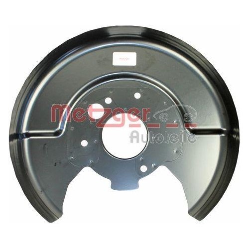 Пилозахисний кожух гальмівного диска METZGER 6115118 для NISSAN, задня вісь справа, фото №2