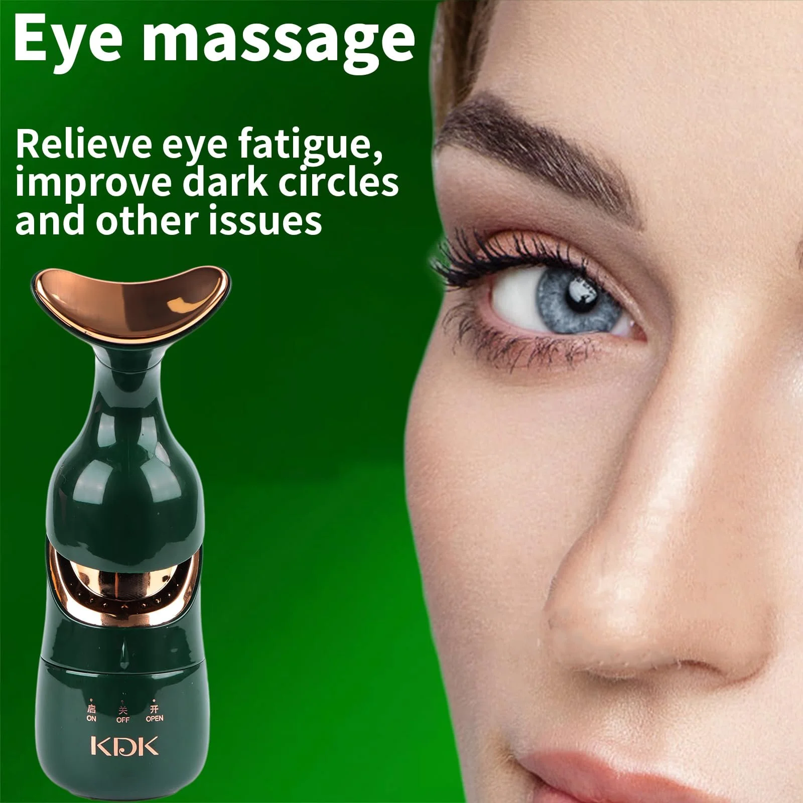 Массажер для лица Skin Rejuvenation Face Device 3 режима 45°C для лифтинга и ухода за кожей, фото №5