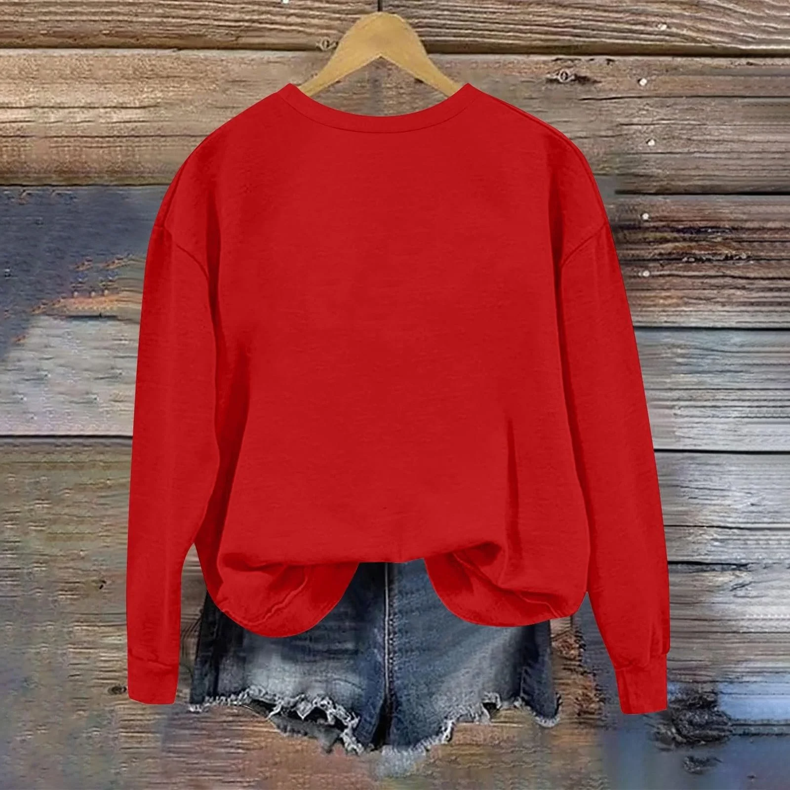 Женский свитшот Gwnauz Классический Love Heart ко Дню Святого Валентина, фото №3 Женский свитшот Gwnauz Классический Love Heart ко Дню Святого Валентина, фото №3