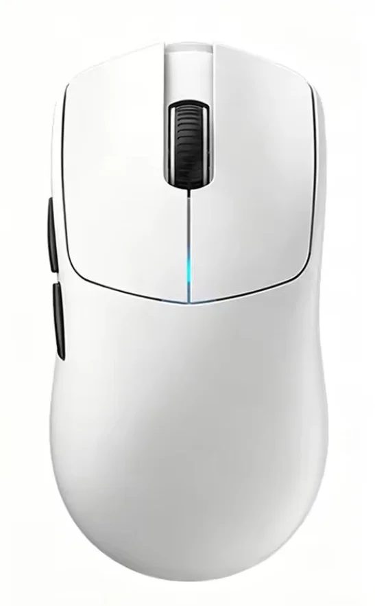 Комп'ютерна миша Machenike L9X1 White PAW3395 26000DPI 1000Hz Wired/2.4G/Bluetooth, фото №1 Комп'ютерна миша Machenike L9X1 White PAW3395 26000DPI 1000Hz Wired/2.4G/Bluetooth, фото №1