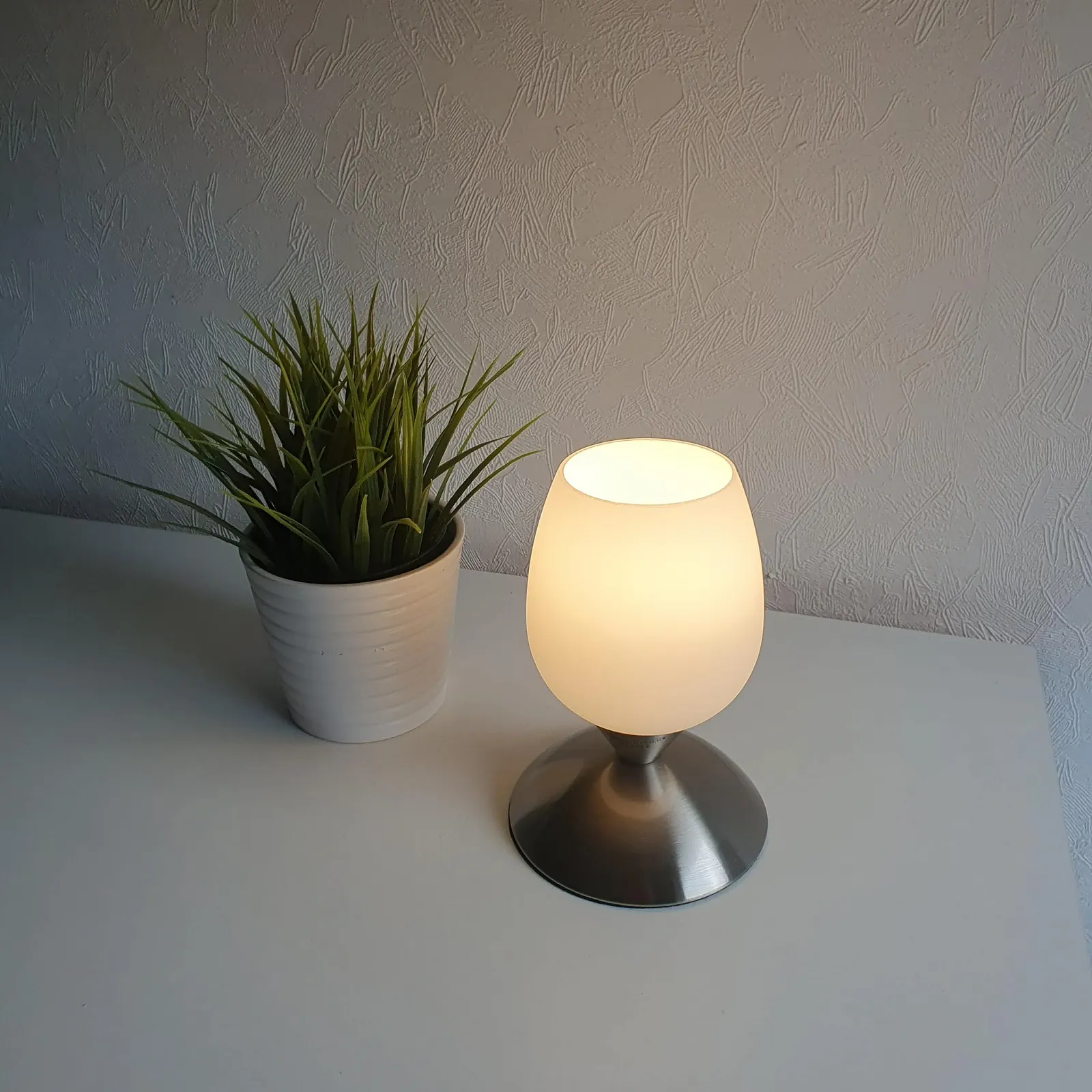 Настольная лампа Touch LED Fabric Shade 3W LED Cup Touch, фото №4