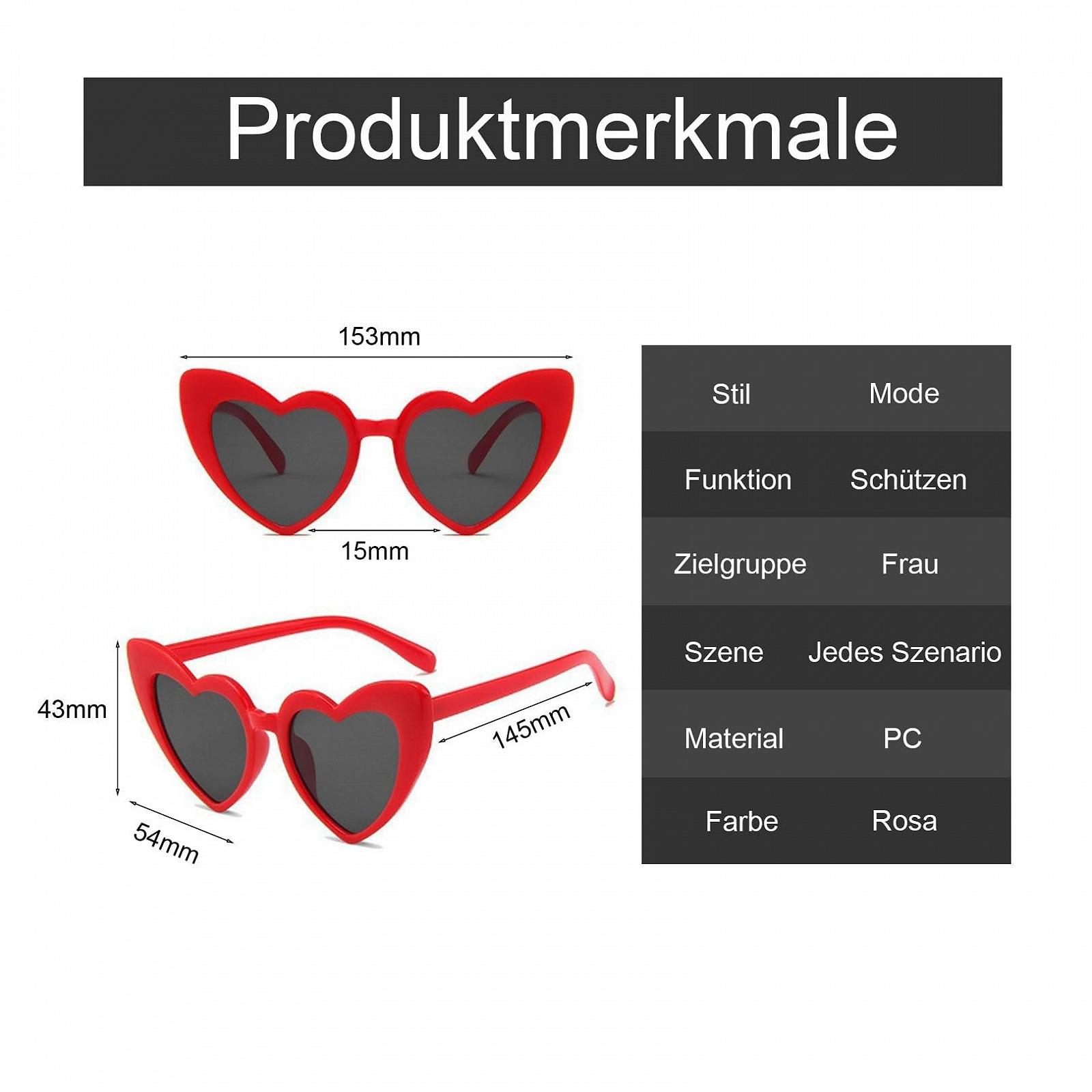Сонцезахисні окуляри Серце Білий, фото №3