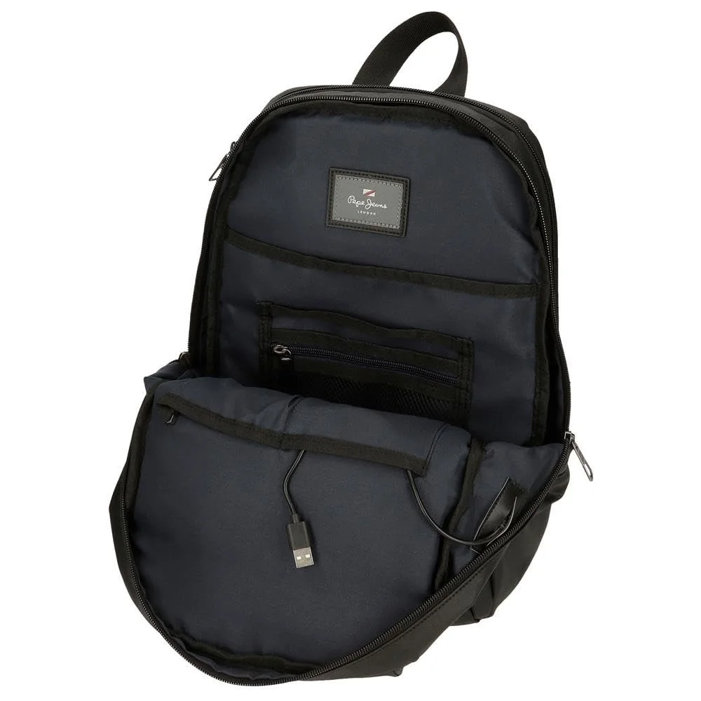 Рюкзак Pepe Jeans Dortmund для ноутбука 13.3 дюймів 9.25 л 25 x 37 x 10 см Сірий, фото №6 Рюкзак Pepe Jeans Dortmund для ноутбука 13.3 дюймів 9.25 л 25 x 37 x 10 см Сірий, фото №6