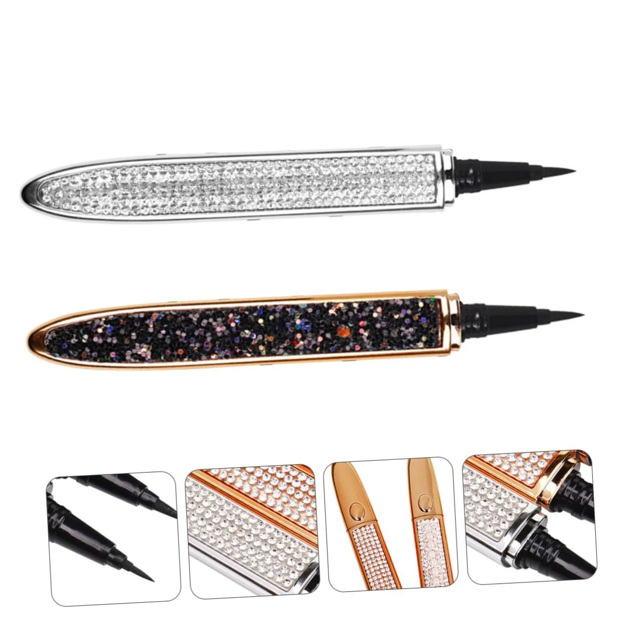 Підводка для очей Gogogmee Diamond Metallic Silver, фото №3