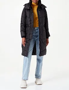 Парка TOM TAILOR Denim из переработанного полиэстера стеганая Женская synthetic.ua - Фото 1