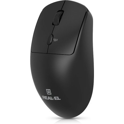 Мышка REAL-EL RM-355W Wireless Black (EL123200054), фото №6 Мышка REAL-EL RM-355W Wireless Black (EL123200054), фото №6