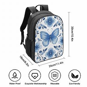 Ранець RSIUUODNF Flower для хлопчиків, підлітків, шкільний рюкзак для дівчаток, шкільна сумка, дитячий шкільний ранець, подарунки для підлітків, шкільна сумка для дітей 40x28x16 см synthetic.ua - Фото 1