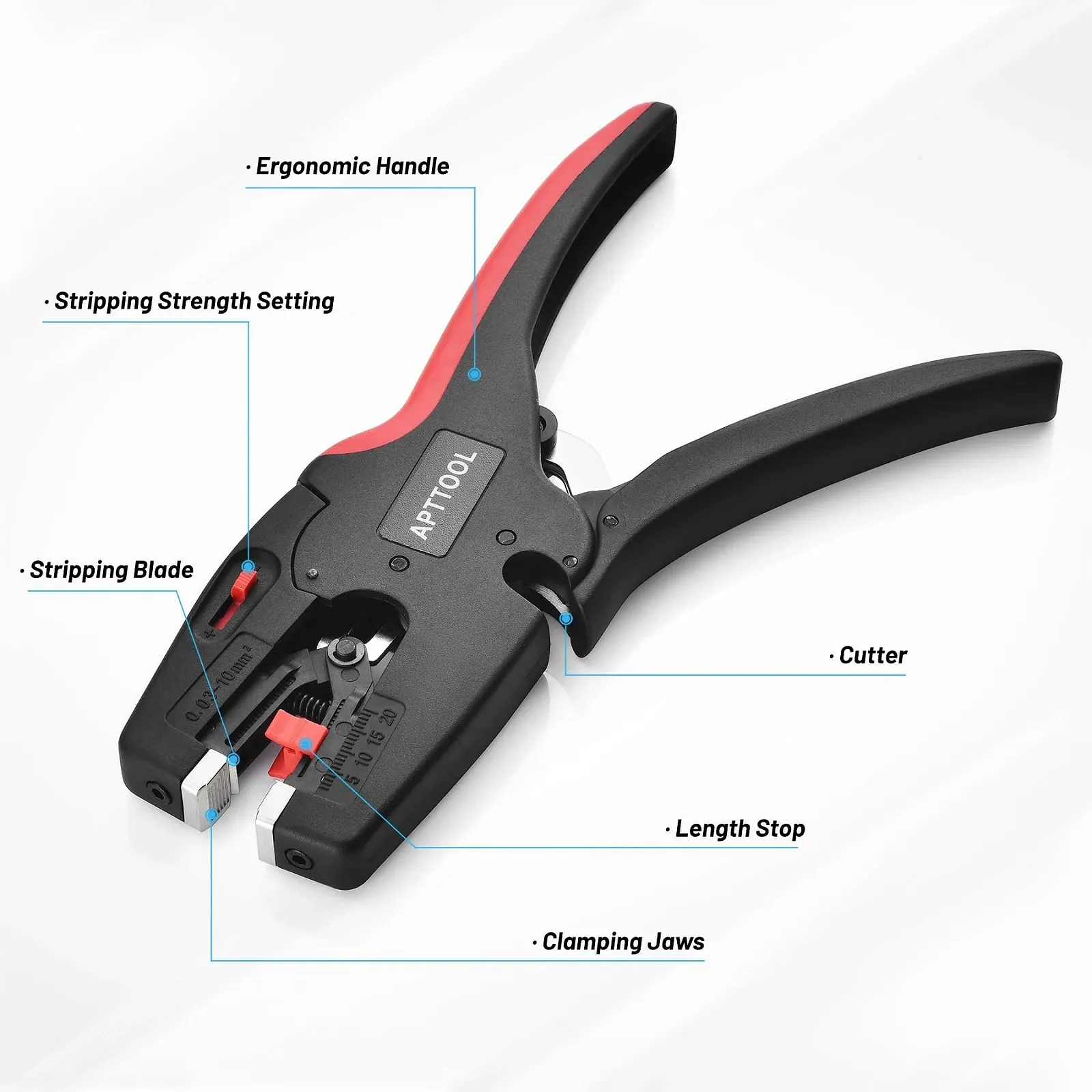 Автоматический стриппер 20-11 AWG 0.5-4 мм², фото №2