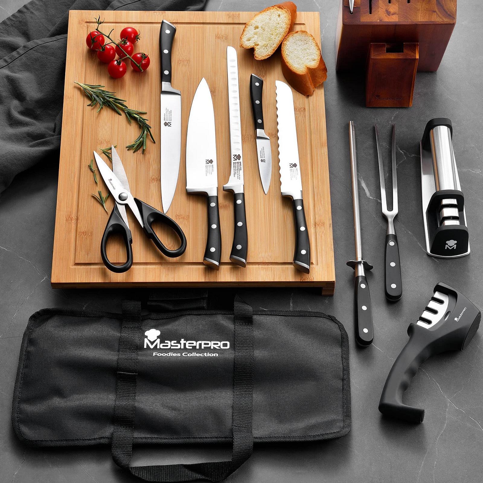 Набор ножей Bergner Foodies, 3 шт., нержавеющая сталь, фото №5