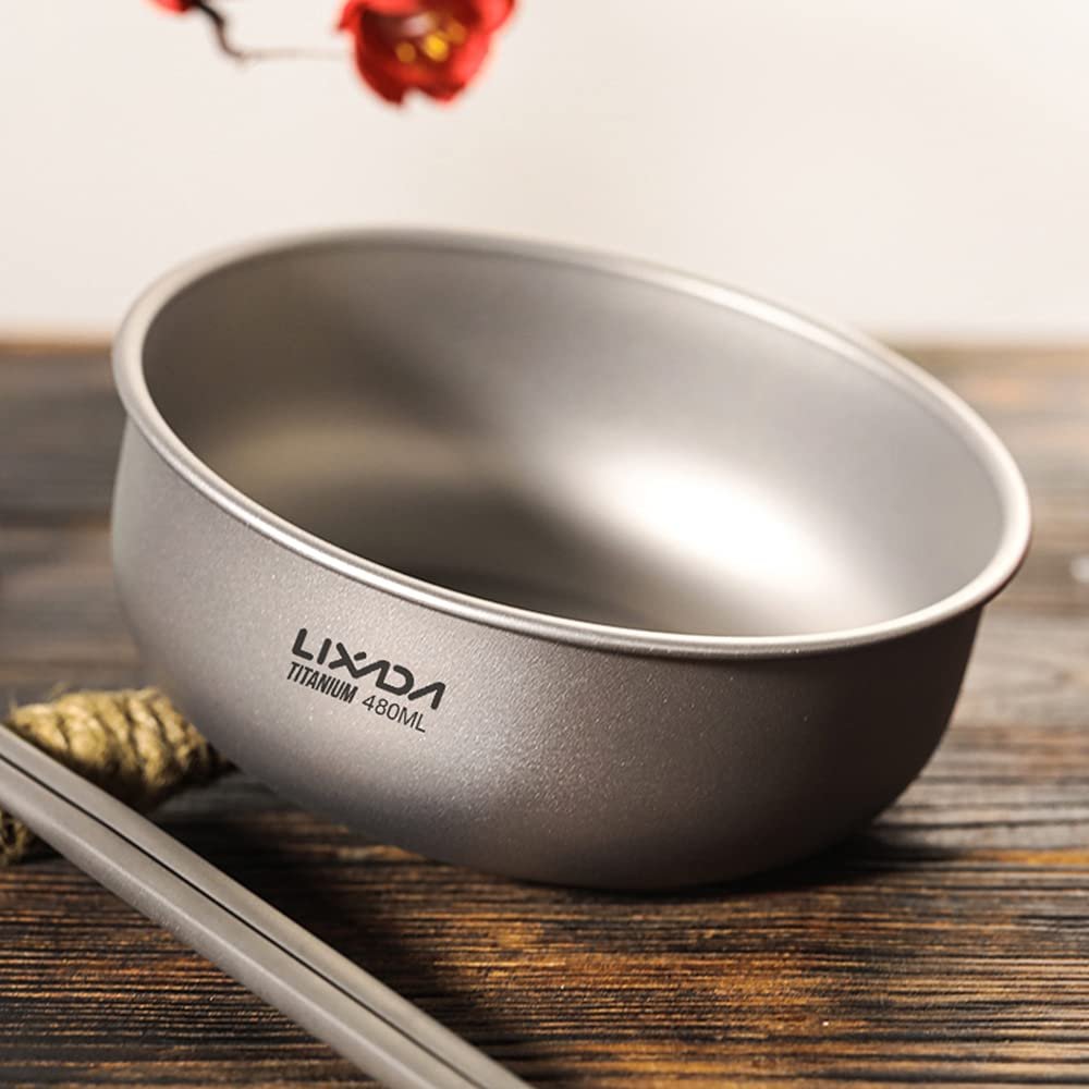 Миска Lixada Титан 360 мл/480 мл/620 мл/710 мл/920 мл/1000 мл/1200 мл, фото №3