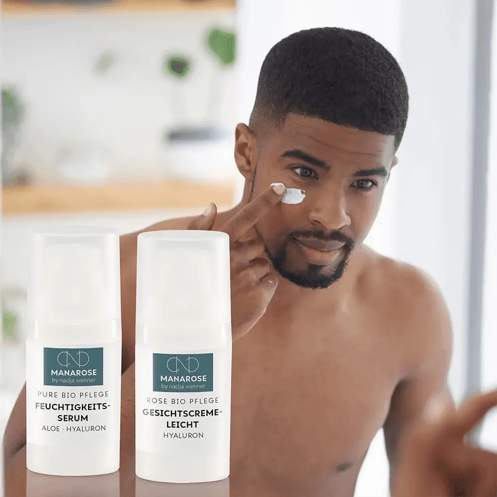 Набір для догляду за обличчям MANAROSE для чоловіків і жінок Сертифікована органічна косметика, фото №5
