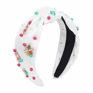 Обруч для волос Белый - Фото 1