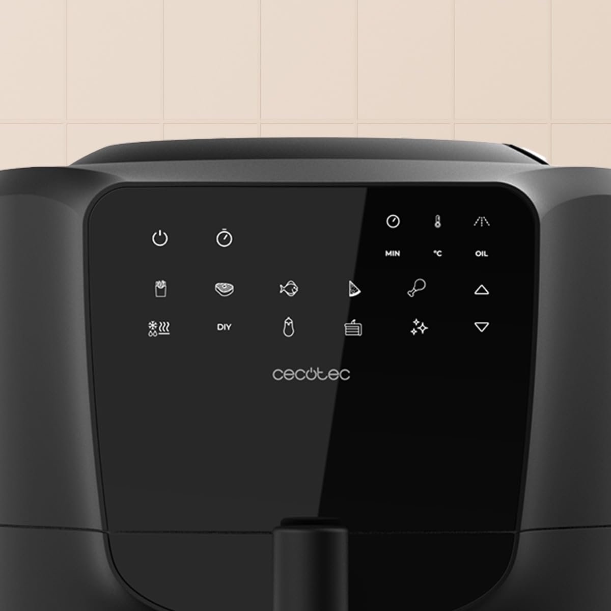 Мультипечь Cecotec Cecofry Rain M 5.5 л 1550 Вт Распылитель Сенсорное управление 8 меню, фото №9 Мультипечь Cecotec Cecofry Rain M 5.5 л 1550 Вт Распылитель Сенсорное управление 8 меню, фото №9