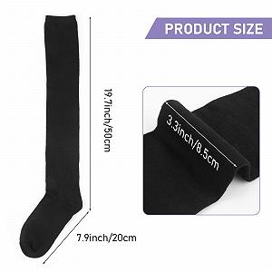 Высокие носки WLLHYF для женщин и девушек, хлопковые, очень длинные носки для женщин, гетры выше колена, носки для сапог для женщин и девушек synthetic.ua - Фото 1