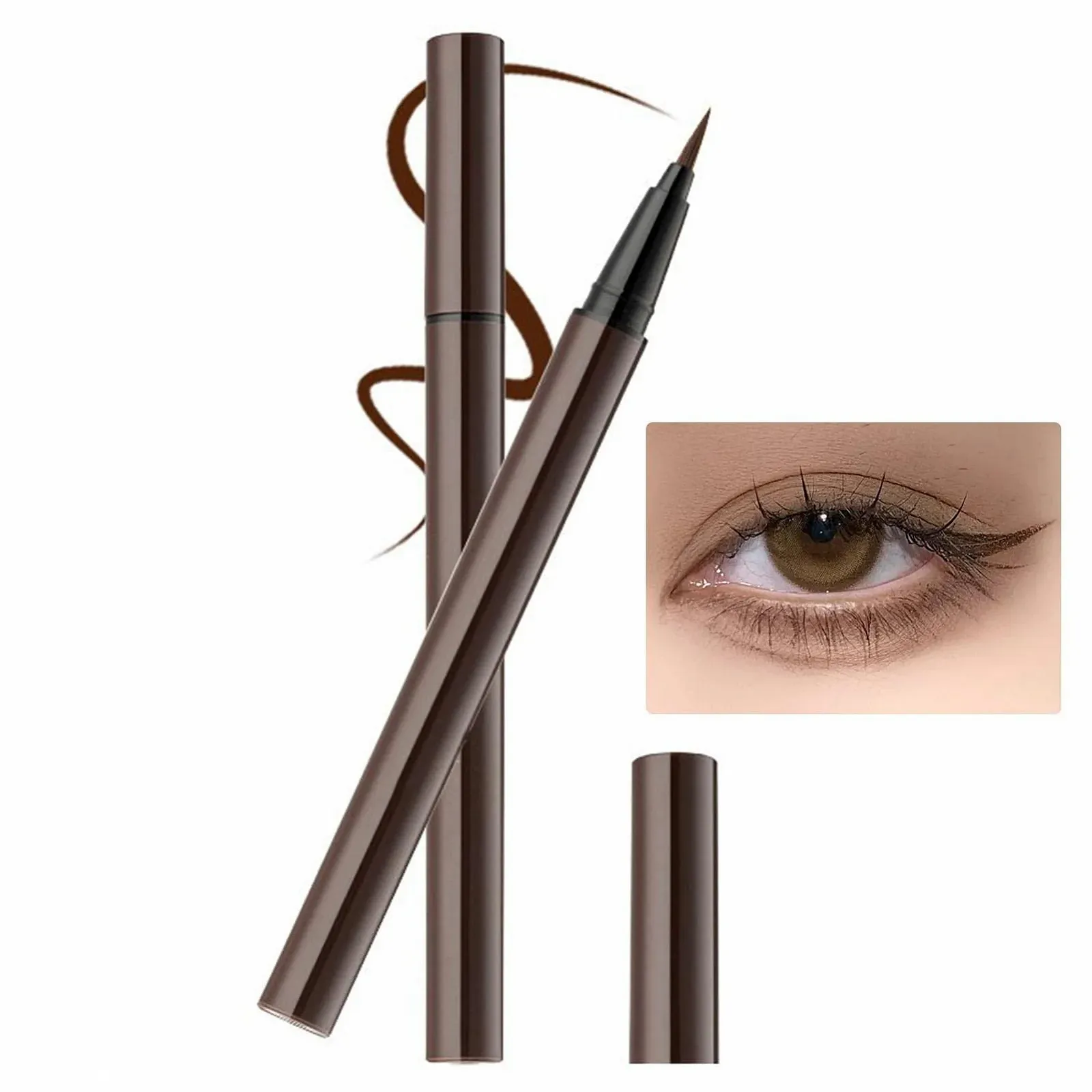 Підводка для очей Lingjiong Водостійка, фото №7