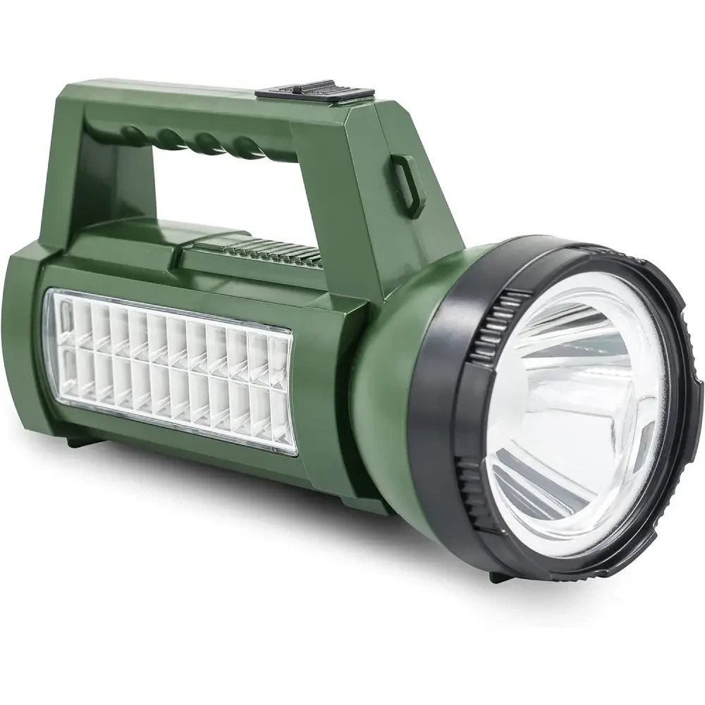 Фонарь аккумуляторный DP-7325 с боковым светом Ручной кемпинговый фонарик на аккумуляторе, фото №2 Фонарь аккумуляторный DP-7325 с боковым светом Ручной кемпинговый фонарик на аккумуляторе, фото №2