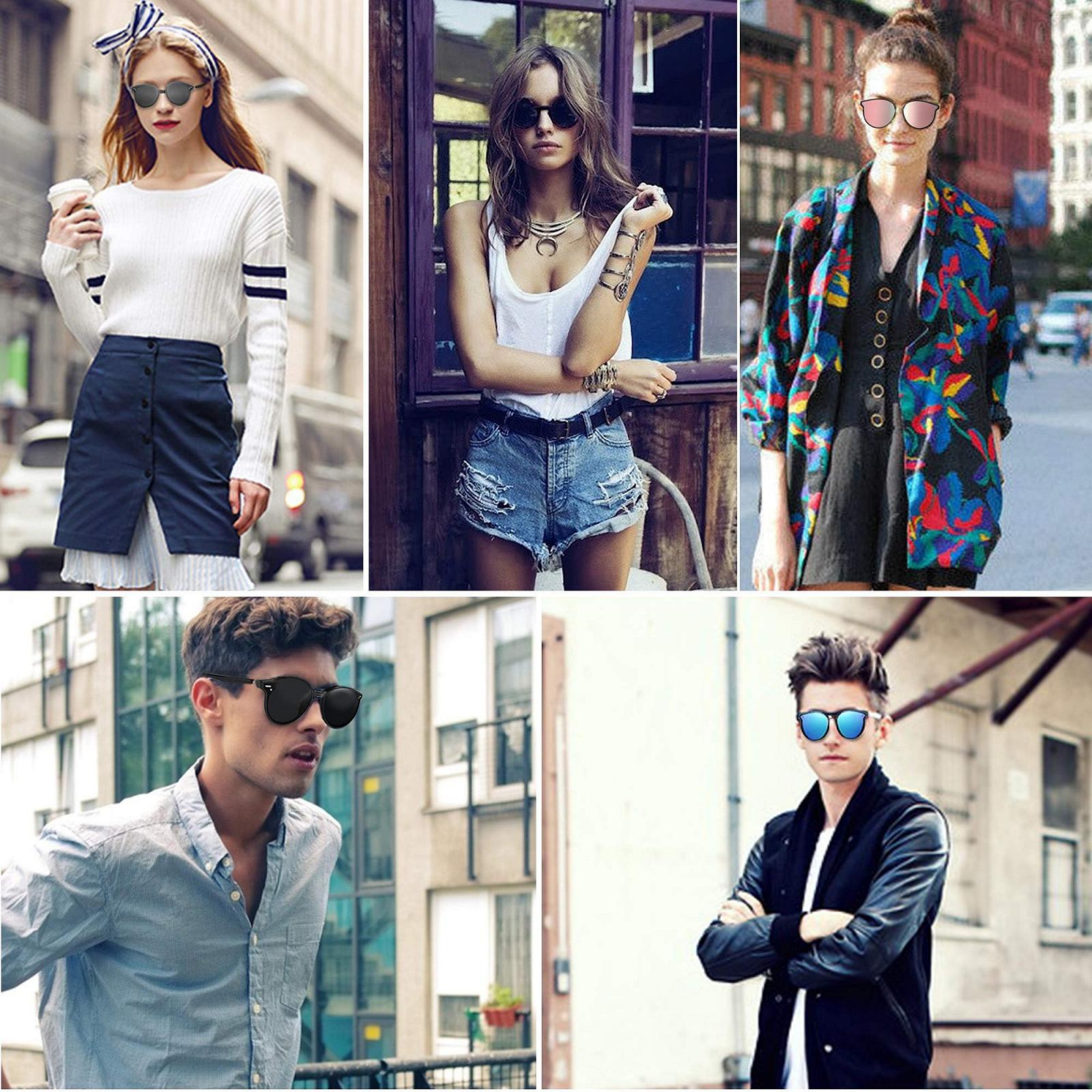 Сонцезахисні окуляри Котяче око Ipow Ретро Вінтаж Поляризовані Дзеркальні UV 400, фото №7