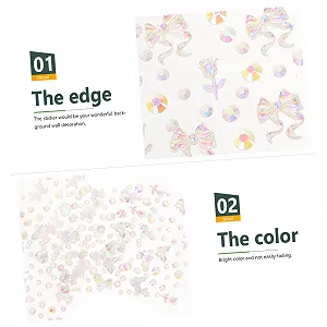 Стрази для нігтів minkissy Метелики 4 аркуші, маленькі стрази для манікюру synthetic.ua - Фото 1