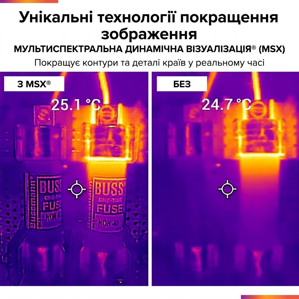 Тепловизионная камера FLIR TG267 160 x 120 70mk 8.7Hz Черный, фото №5