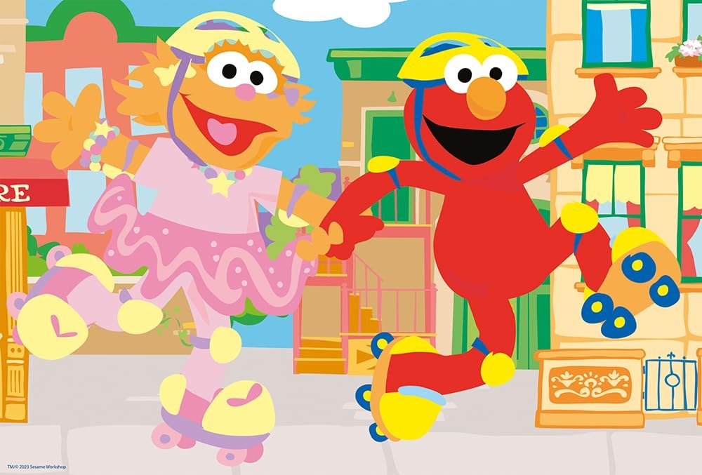 Пазл Schmidt Spiele Sesame Street 56457 3 x 24 детали, фото №5
