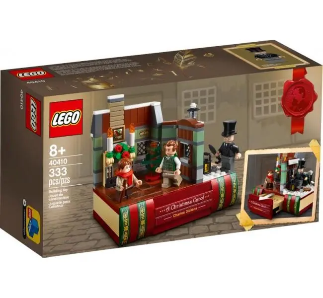 Конструктор LEGO Christmas 40410 Чарльз Диккенс дань, фото №1