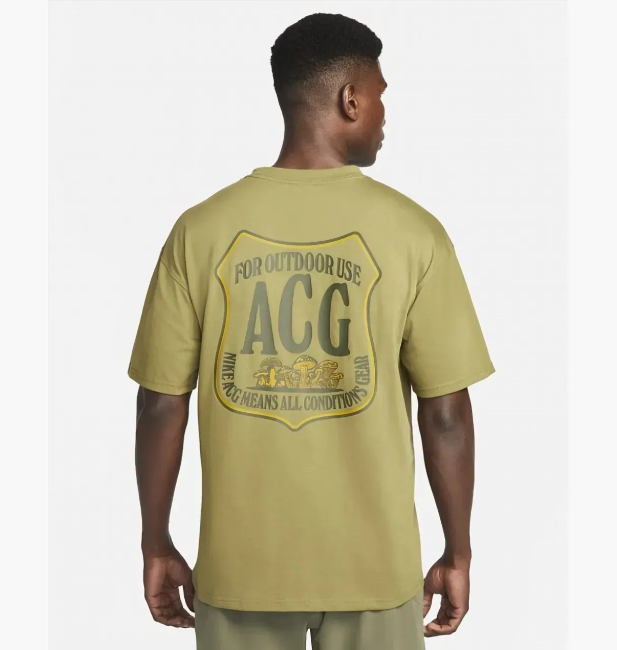 Футболка Nike ACG (темно-зелена) S, фото №2