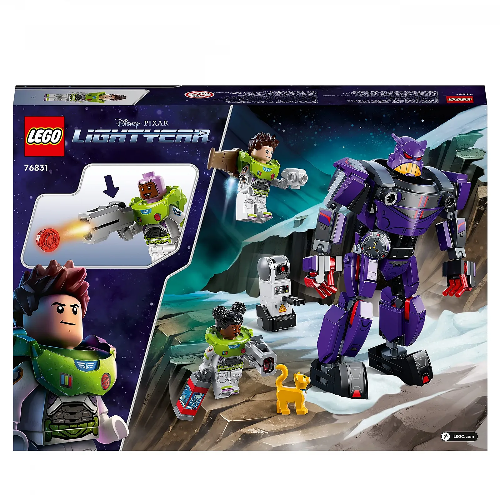 Конструктор LEGO Disney and Pixar's Lightyear Duel with Zurg 76831 з фігурками Базза та робота, фото №9