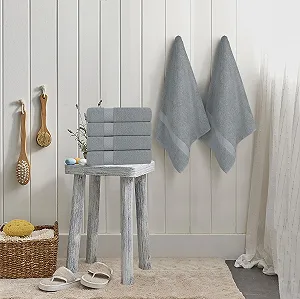 Набір маленьких банних рушників Utopia Towels 100% кільцева пряжа бавовна 22 x 44 дюйми 6 шт. synthetic.ua - Фото 1