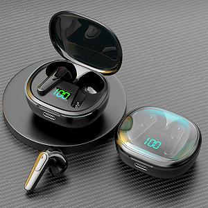 Наушники с голосовым переводчиком Черный synthetic.ua - Фото 1