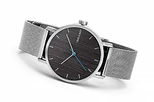 Дерев'яний годинник TAKE A SHOT Аналоговий 40 мм synthetic.ua - Фото 1