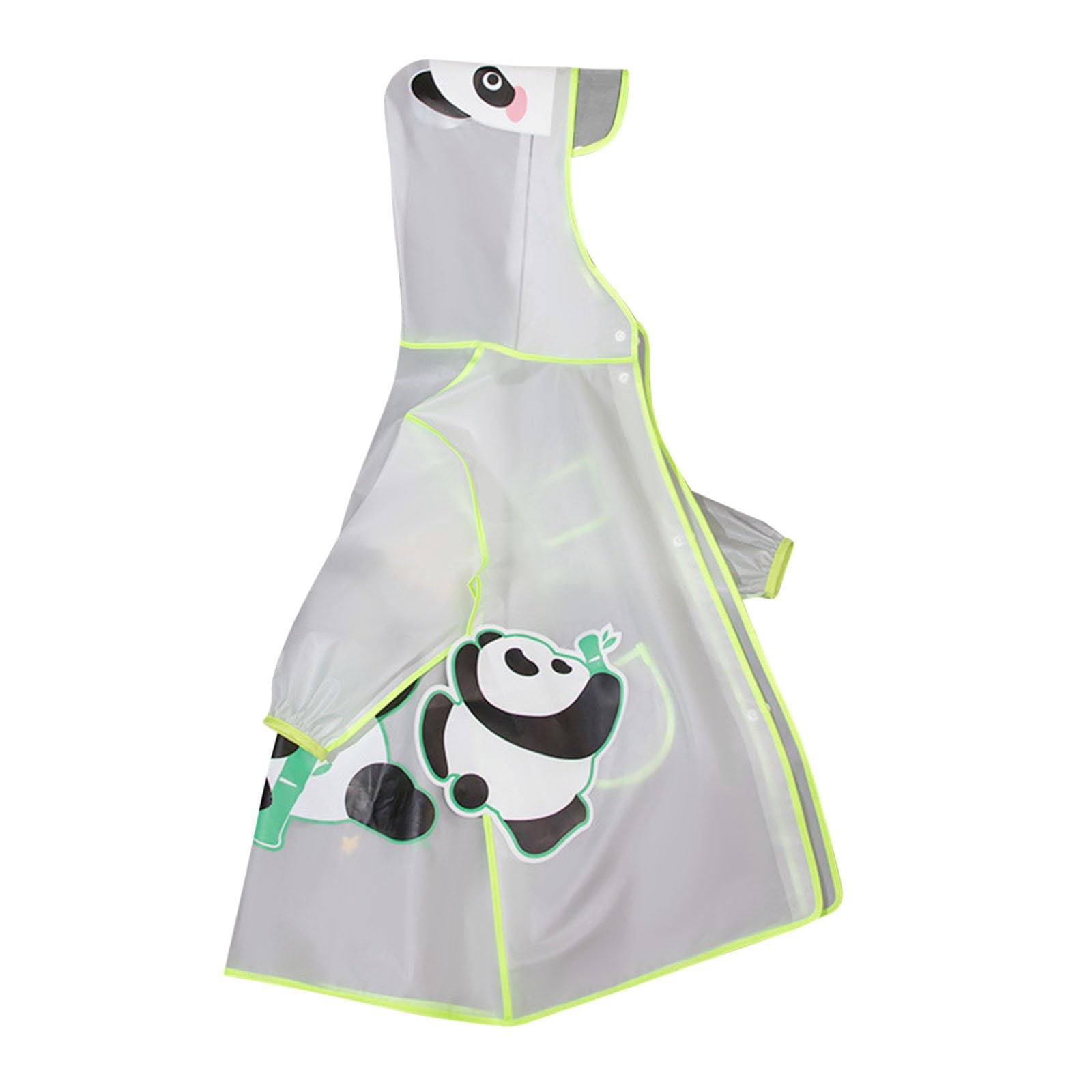 Дитячий дощовий плащ для дівчаток і хлопчиків M, довгий, водонепроникний, фото №6