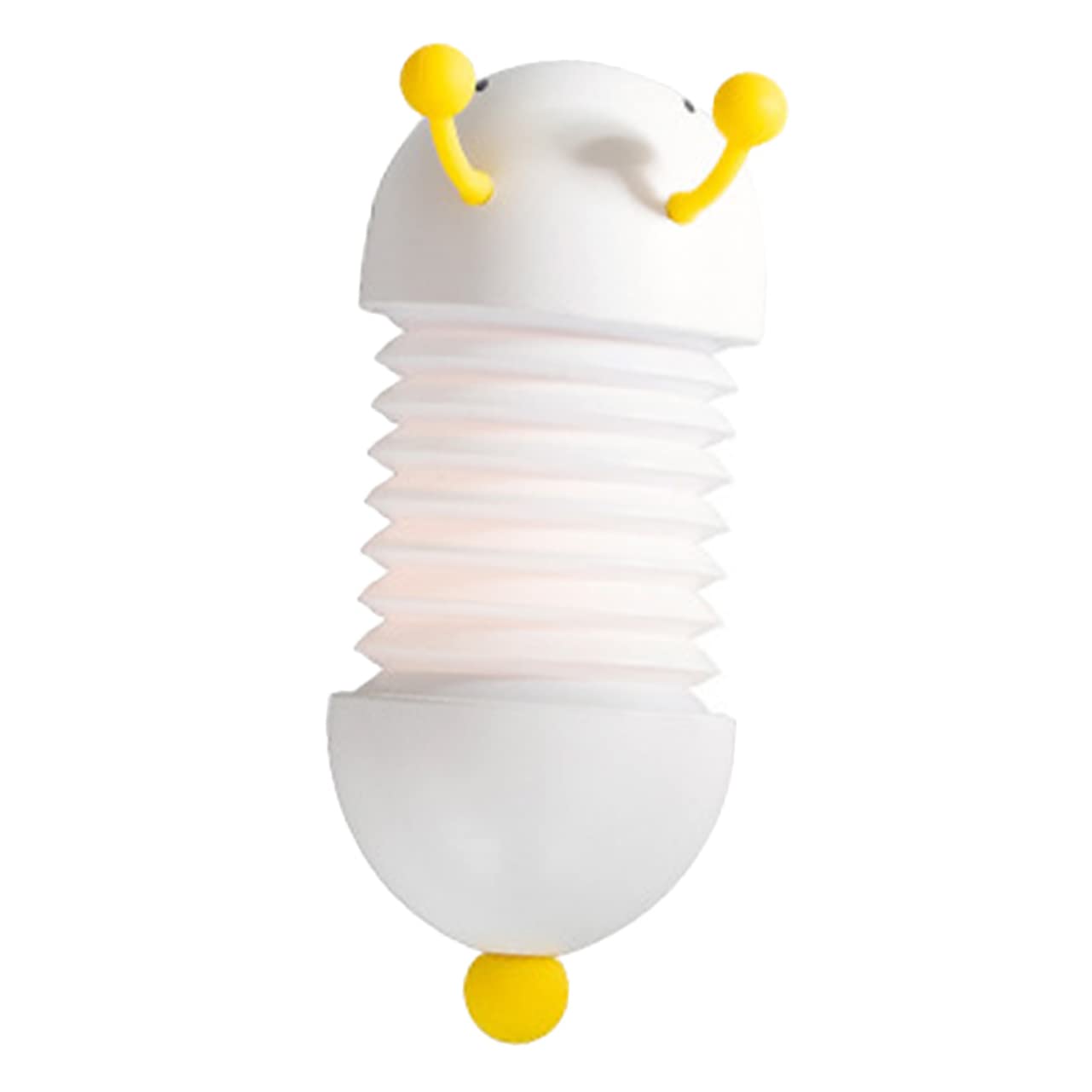 Лампа MERRYHAPY Комплект 2 шт. Гусениця Світильник для дитячої кімнати LED нічник для дітей Складаний Білий, фото №3