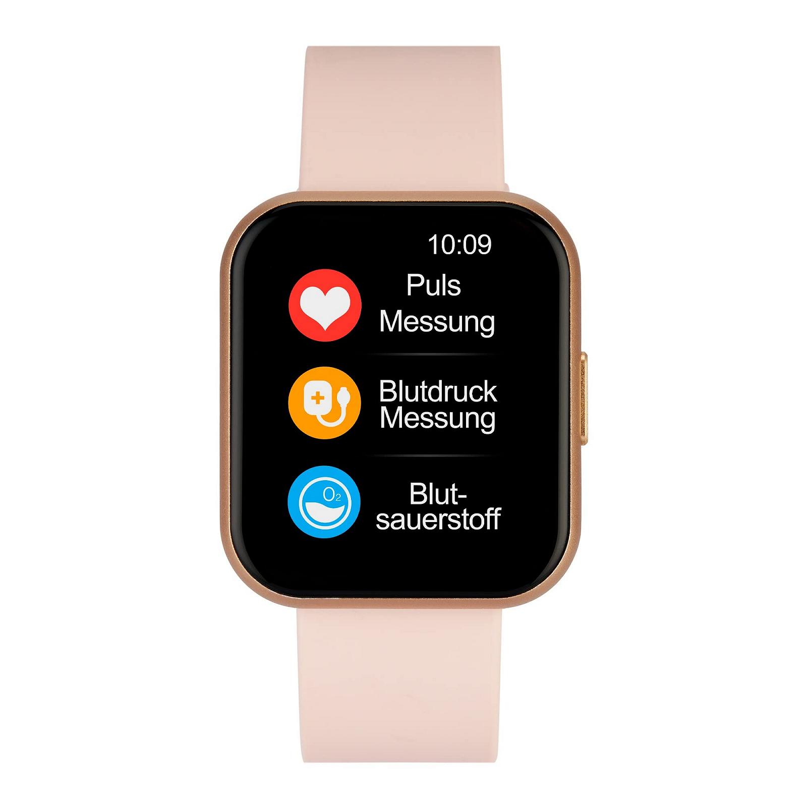 Смарт-годинник Жіночий XCOAST IVE 2 Монітор кров'яного тиску, вимірювання кисню в крові та монітор серцевого ритму Rose, фото №5 Смарт-годинник Жіночий XCOAST IVE 2 Монітор кров'яного тиску, вимірювання кисню в крові та монітор серцевого ритму Rose, фото №5