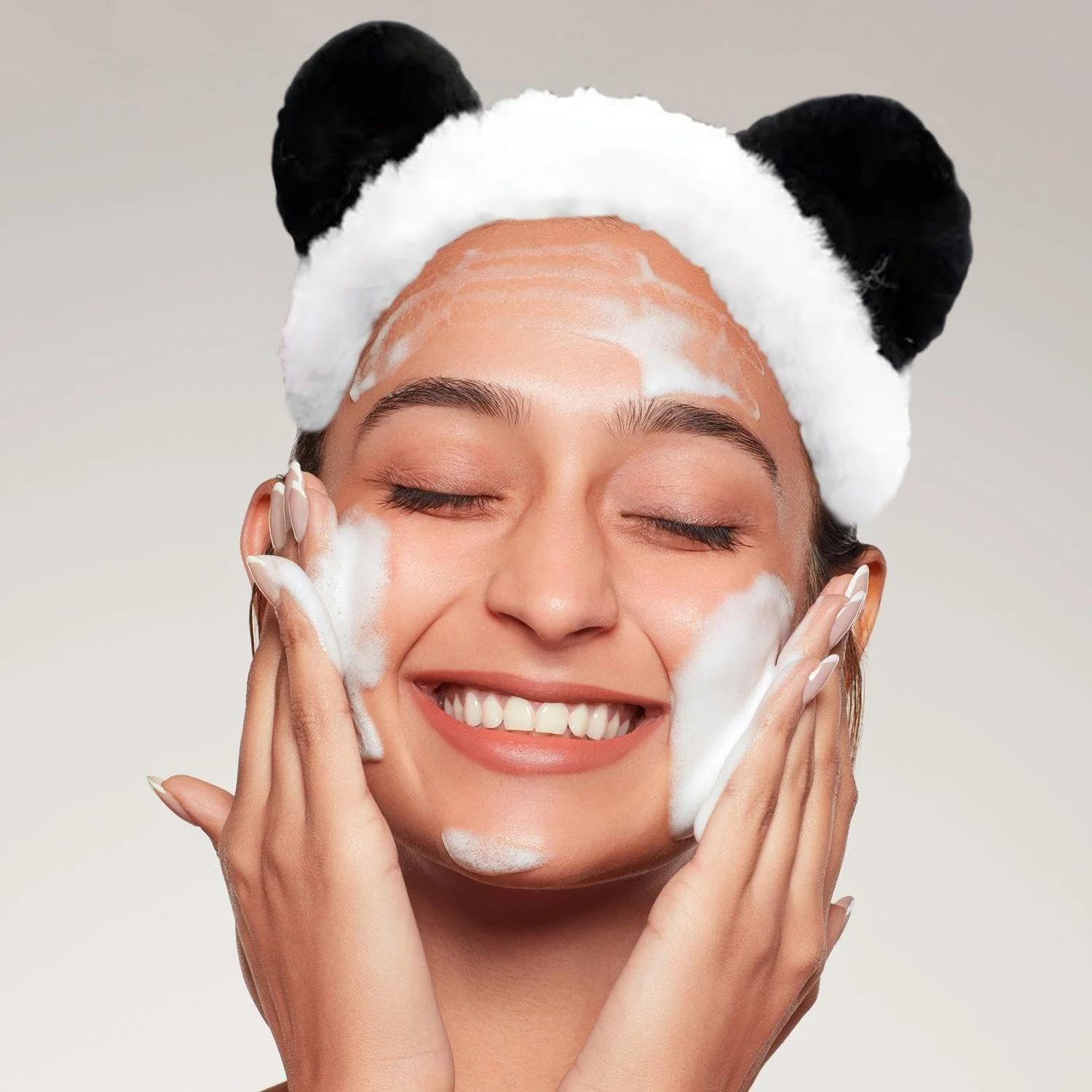 Пов'язка на голову Panda, 1 пара браслетів і 2 шпильки, фото №4 Пов'язка на голову Panda, 1 пара браслетів і 2 шпильки, фото №4