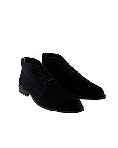 Черевики Tommy Hilfiger Suede Low на шнурівці - Фото 1