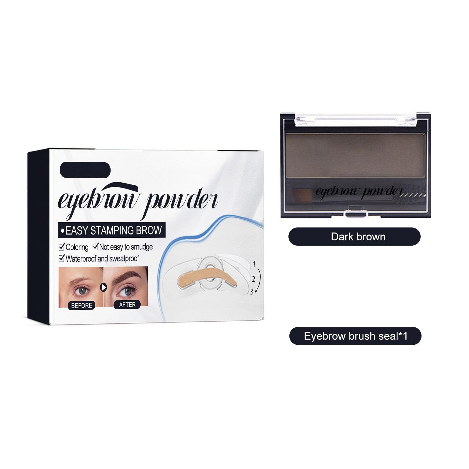 Цветной карандаш для бровей 4-точечный Натуральный Долговечный Не линяет Пудра (C, Один размер), фото №3 Цветной карандаш для бровей 4-точечный Натуральный Долговечный Не линяет Пудра (C, Один размер), фото №3