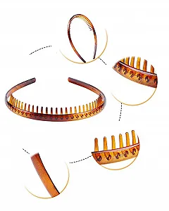 Гребінець-обруч для волосся Пластиковий synthetic.ua - Фото 1