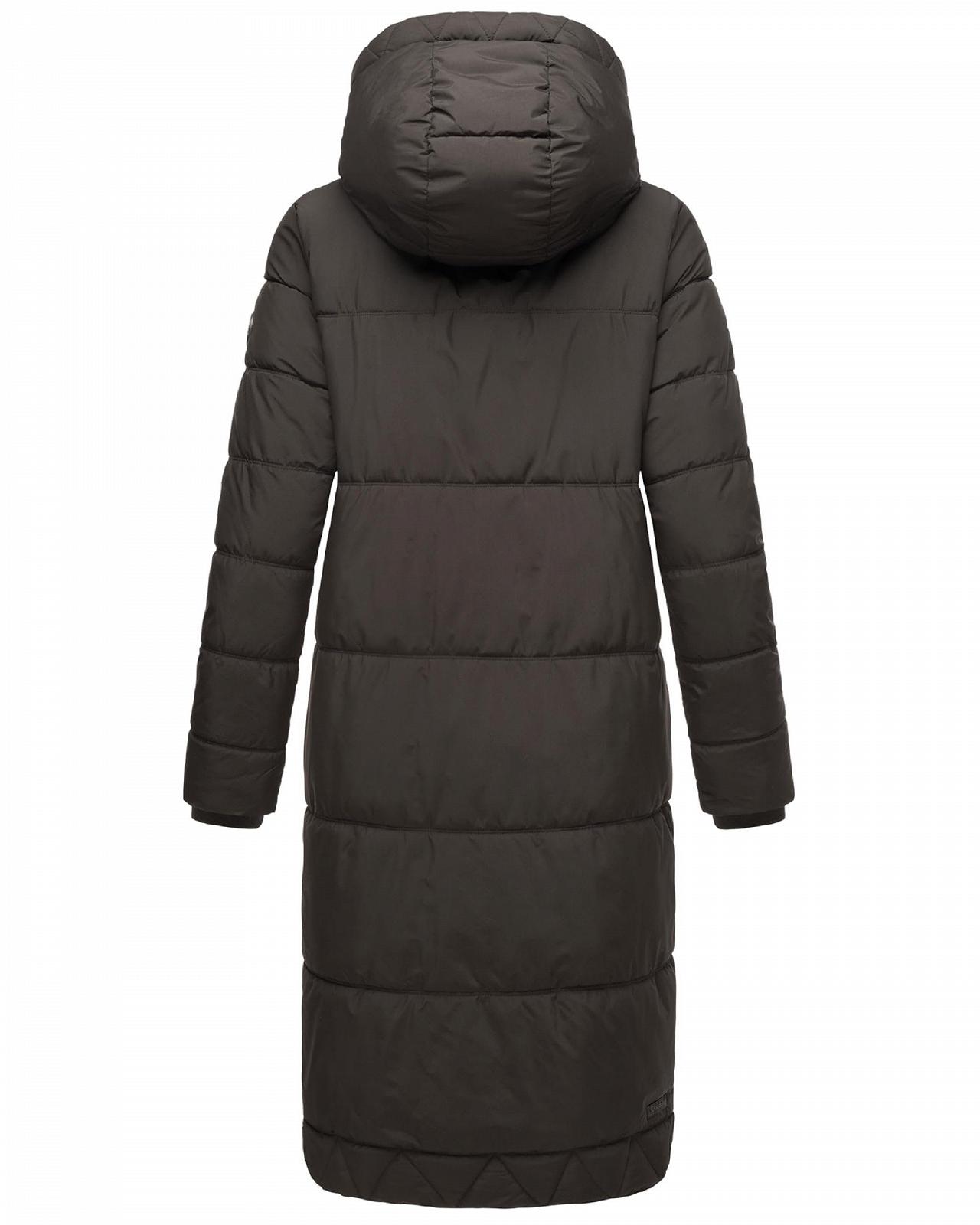 Пальто Marikoo Soranaa Зимове Жіноче Тепле Довге стьобане, фото №3