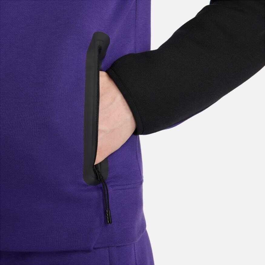 Світшот Nike Tech Fleece S фіолетовий/чорний, фото №4