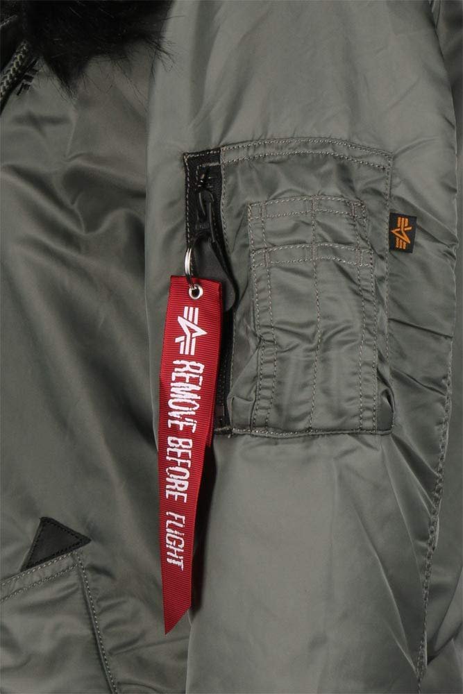 Женская зимняя куртка ALPHA INDUSTRIES Long Fishtail Wmn, фото №3