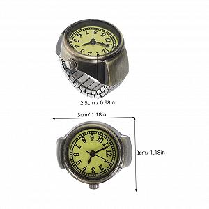 Кольцо-часы Healvian Винтажный Эластичный Браслет Аналоговый Кварцевый для женщин и мужчин (2 шт.) цена на synthetic.ua - Фото 1 Кольцо-часы Healvian Винтажный Эластичный Браслет Аналоговый Кварцевый для женщин и мужчин (2 шт.) synthetic.ua - Фото 1